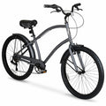 Bicycle Men's Cruiser 26" Commuter Bike, Gray