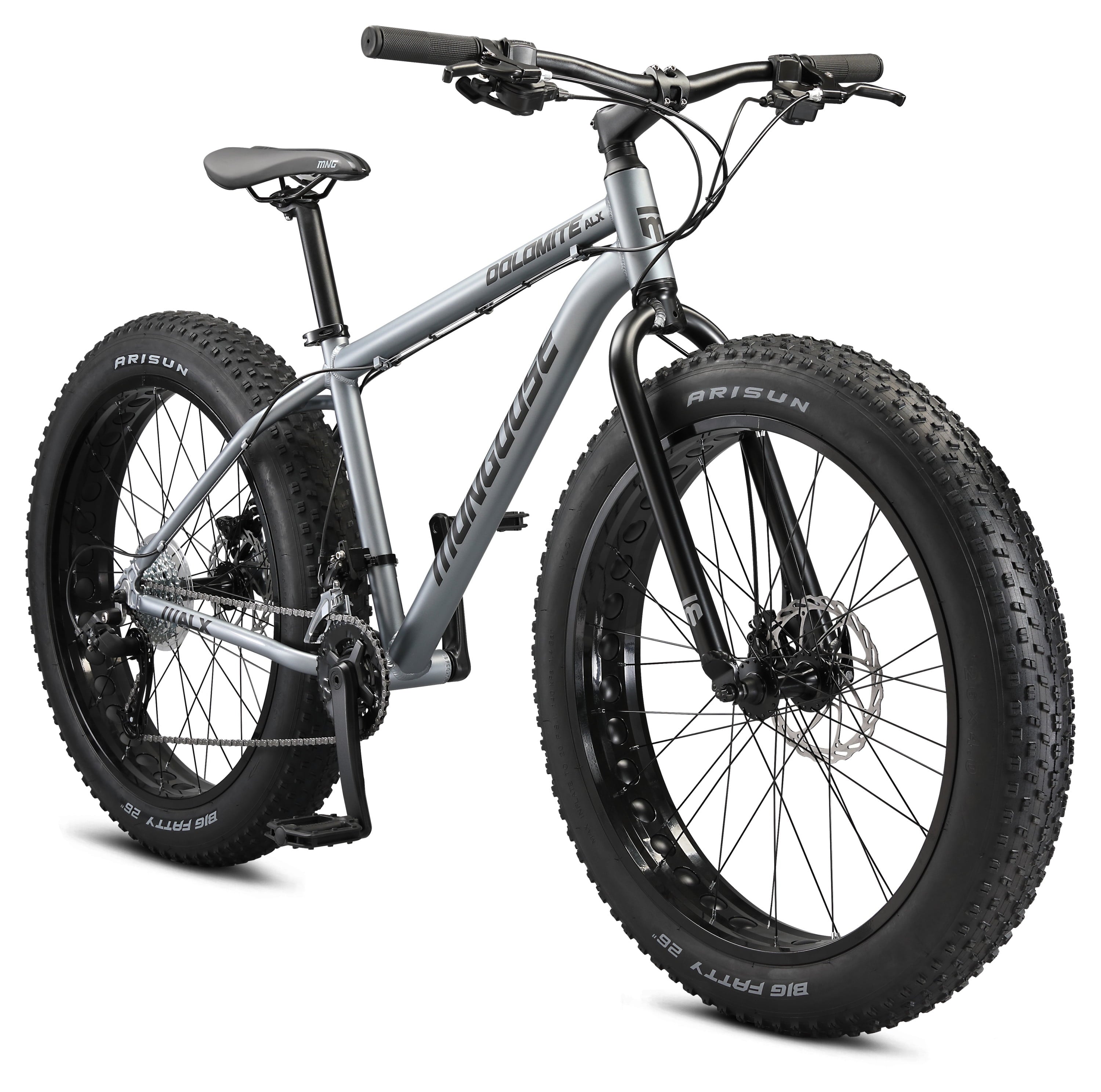 26-in. Dolomite ALX Unisex Fat Tire Mountain Bike, Gray