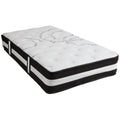 Furniture Capri Comfortable Sleep 12" Medium Tight Top Hybrid Pocket Spring Mattress, Twin