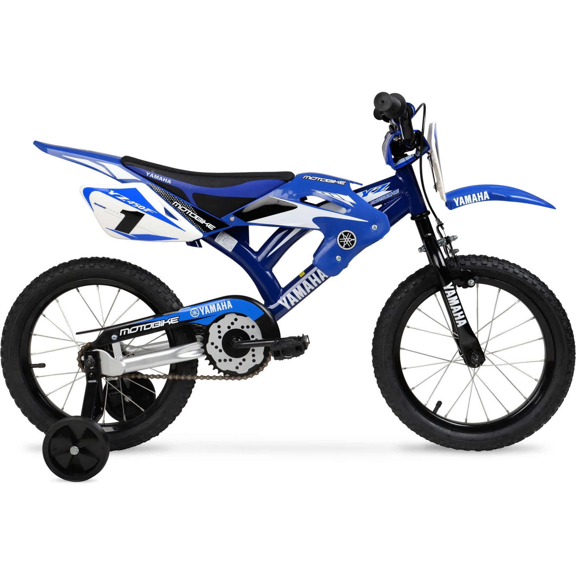 16" Moto BMX Boys Bike, Blue