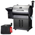 Grills ZPG-700E 697 sq. in. Pellet Grill & Smoker Stainless Steel