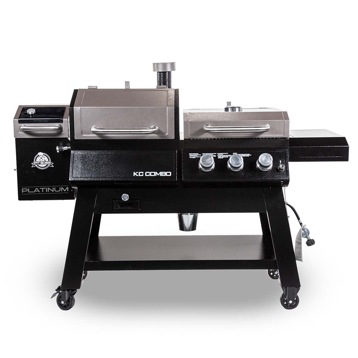 Boss Platinum KC Combo, Wi-Fi? and Bluetooth? Wood Pellet and Gas Grill