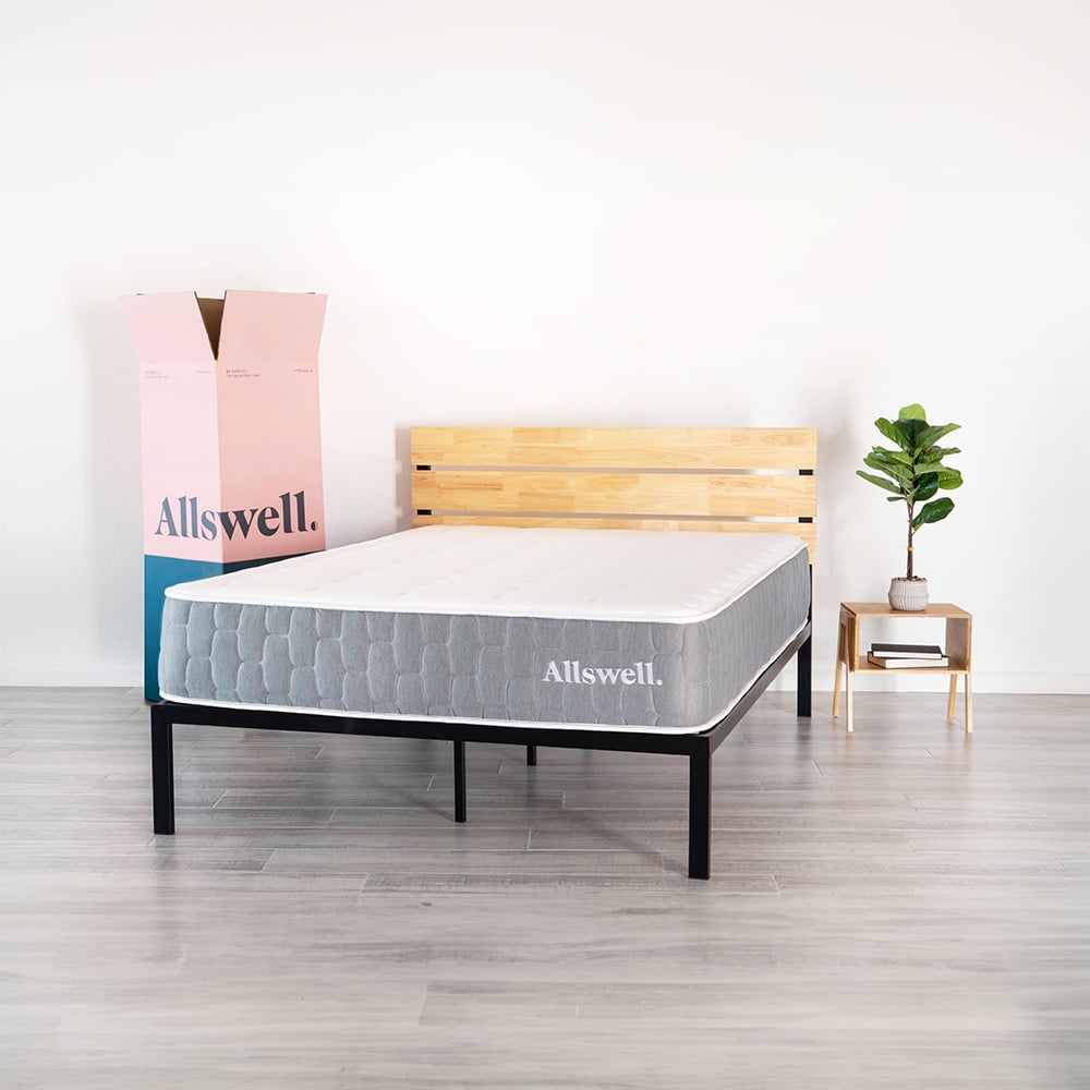 Allswell Brick 12" Bed in a Box Hybrid Mattress, Queen