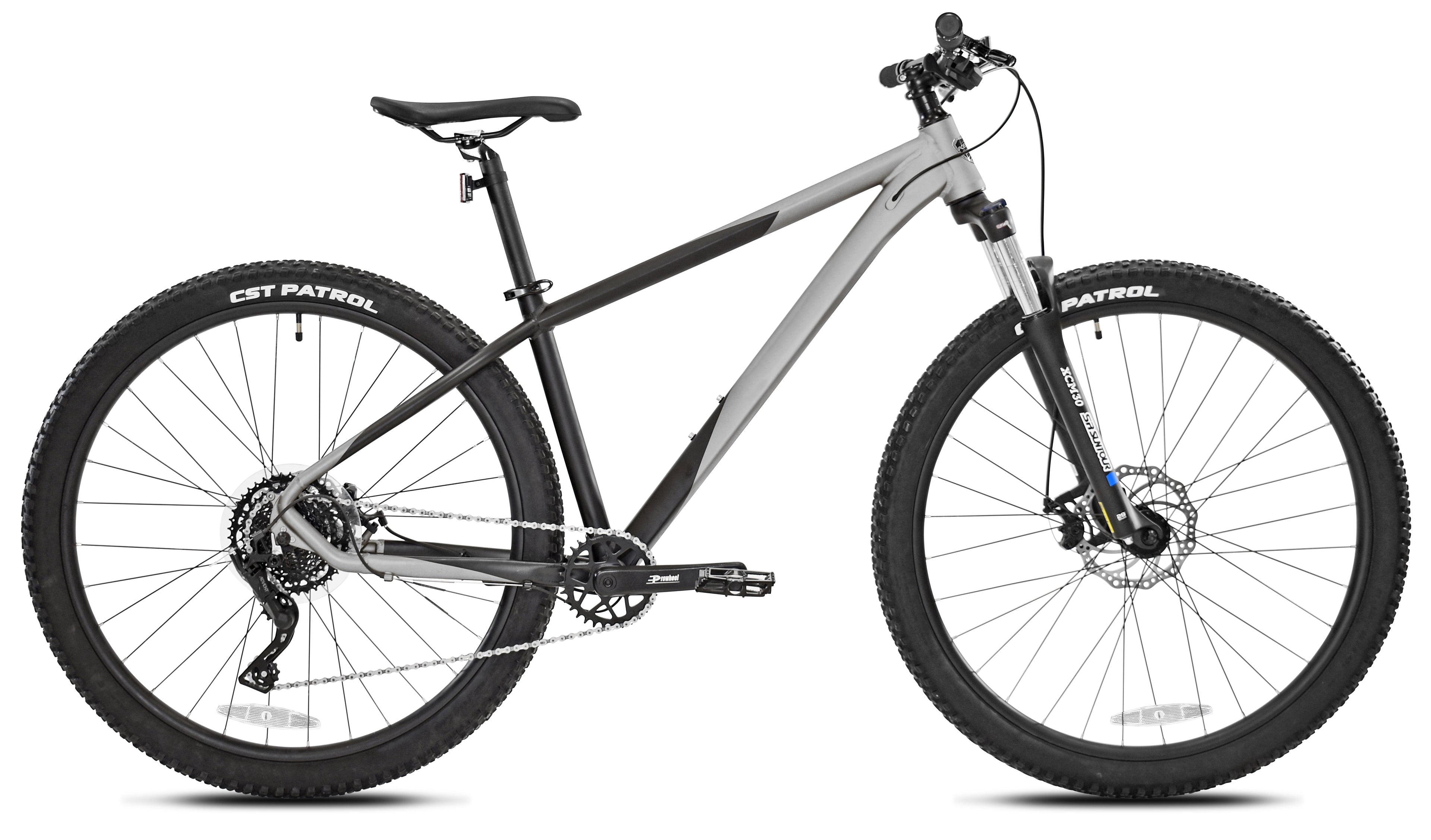 Bicycles 29" Men's Trouvaille Mountain Bike Medium, Black and Taupe