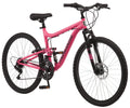 26-in. Major Womens Mountain Bike, Pink, 18 Speeds