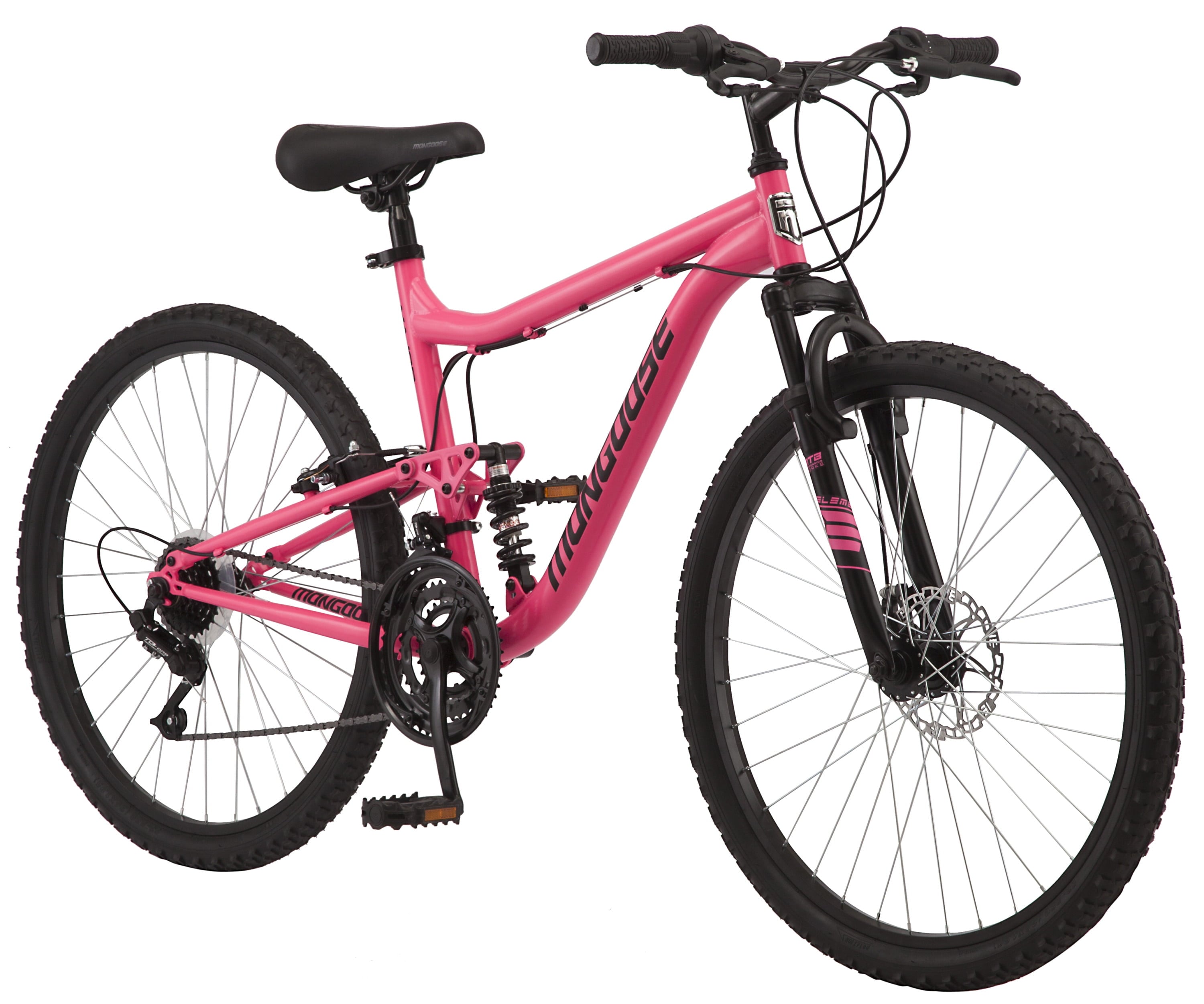 26-in. Major Womens Mountain Bike, Pink, 18 Speeds