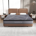 mattress in a box,NISIEN 10 Inch Hybrid Mattress, Gel Memory Foam Mattress,Individually Wrapped Pocket Coils Innerspring Mattress,100-Night Free Trial