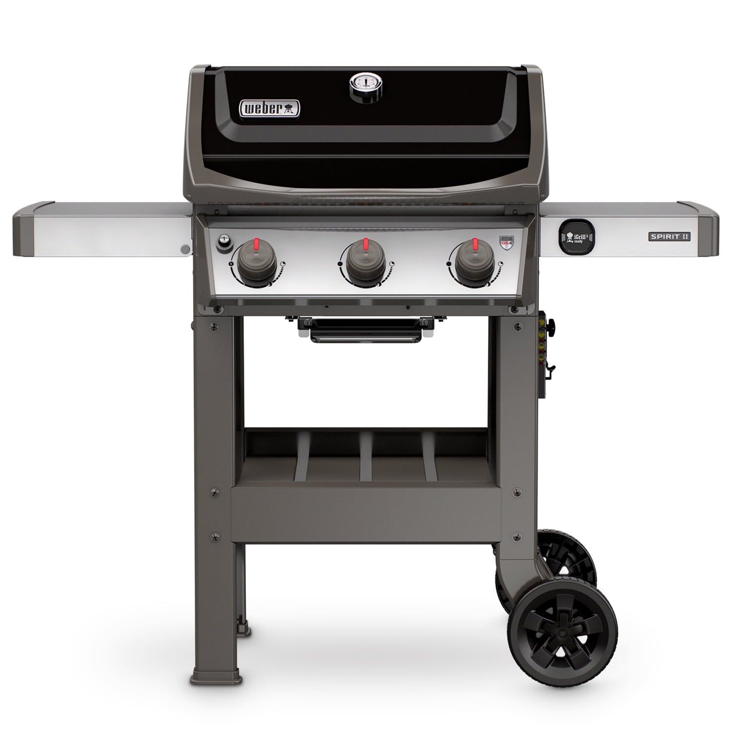 Spirit II E-310 Propane Gas Grill, Black