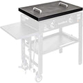 28" Outdoor Griddle Cover Hard Cover with Handle - Powder Coated Steel Lightweight and Durable - Perfect accessory to protect your cooking station Fits 28" front or rear fat model