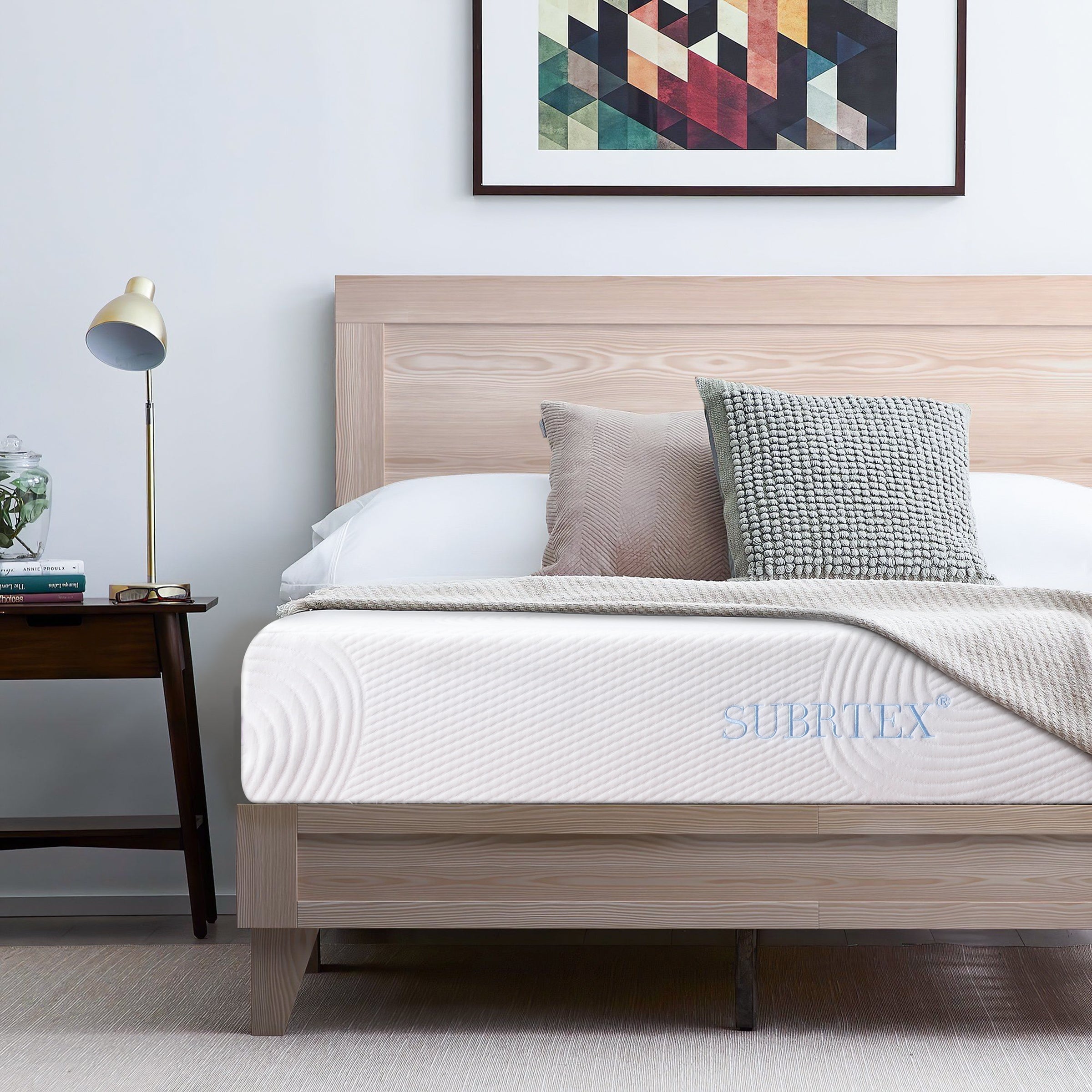 12" Cooling Gel Memory Foam Mattress in a Box, Full