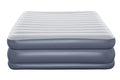Trail Tritech QuadComfort 18in Air Mattress Antimicrobial Coating with Built-in AC Pump, Queen