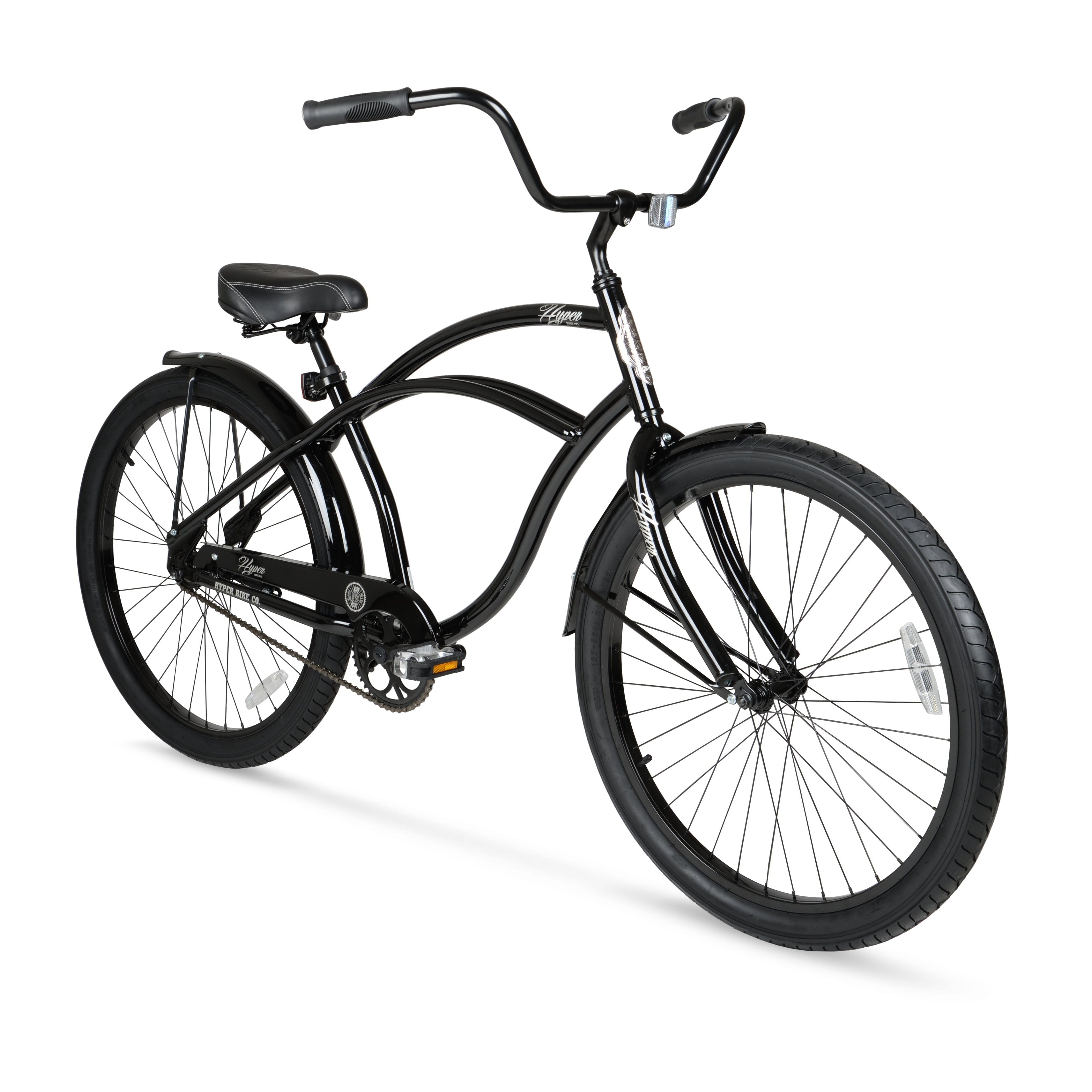 Bicycle Men's 26 In. Beach Cruiser Bike, Black