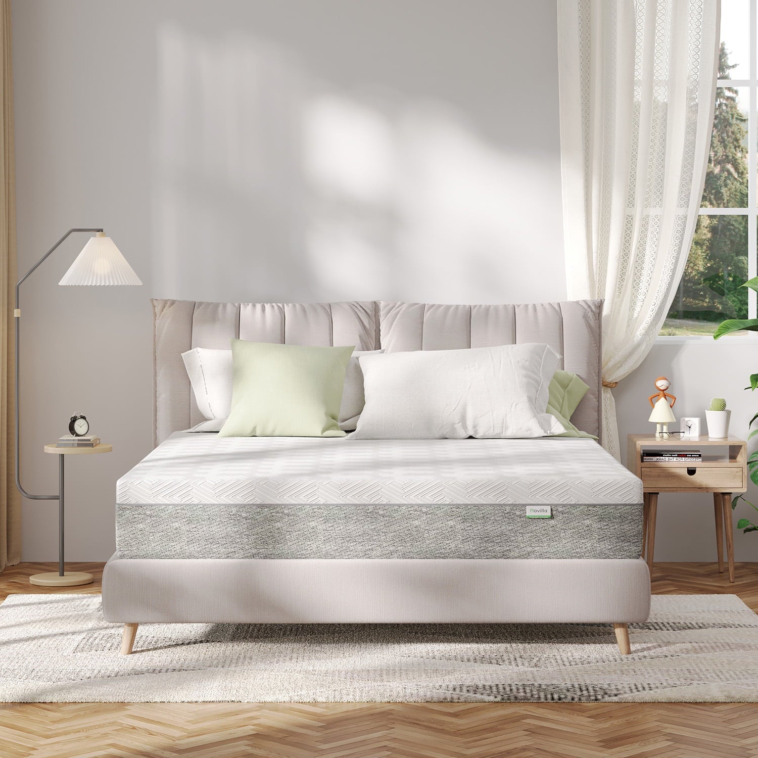 10 inch Gel Memory Foam Mattresses, Queen Size Mattress