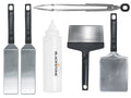 Deluxe Stainless Steel 6-Piece Spatula Griddle Set