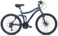 24" Bella Vista Girl's Full Suspension Mountain Bike, Blue