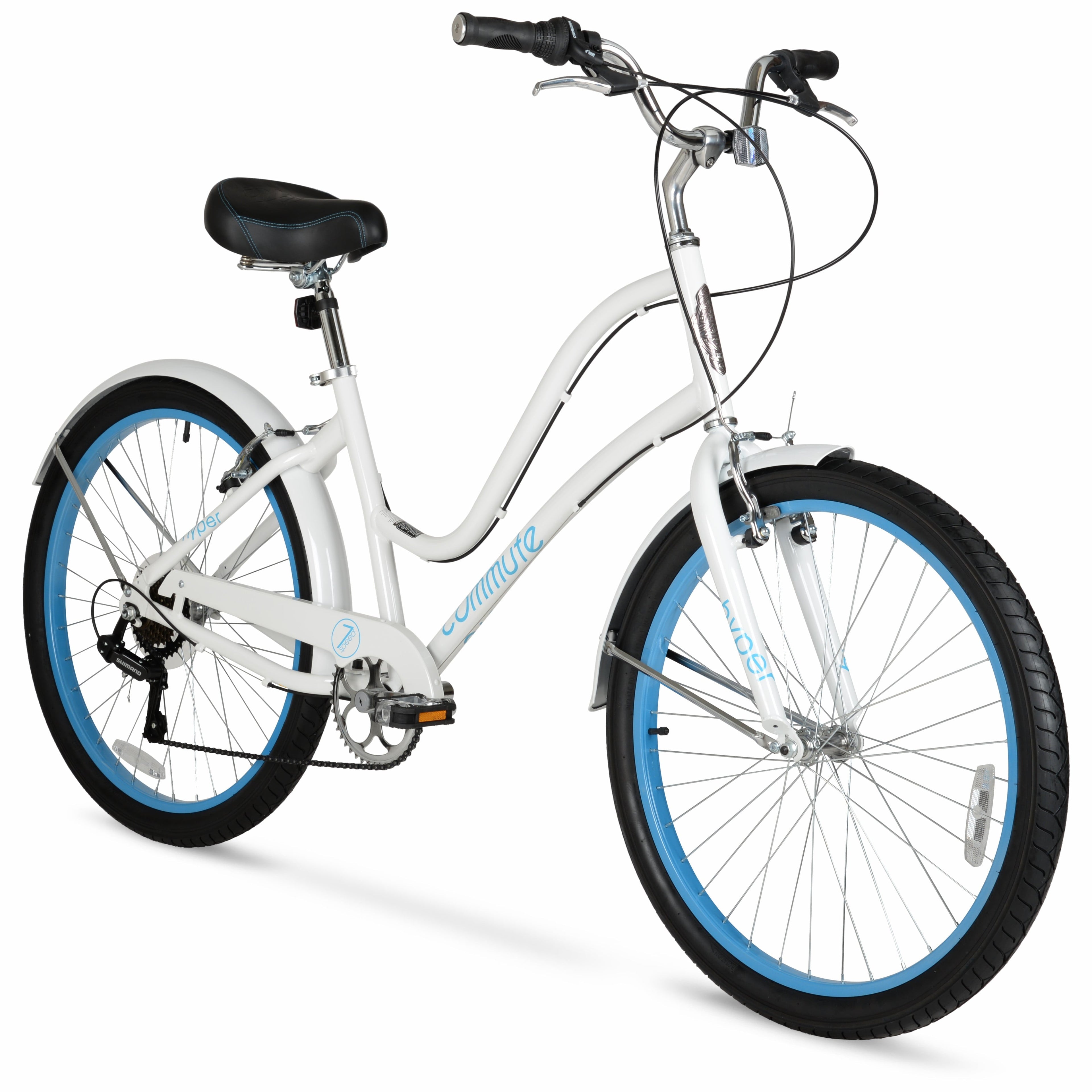 Bicycle Women's 26 In. Commuter Bike, White