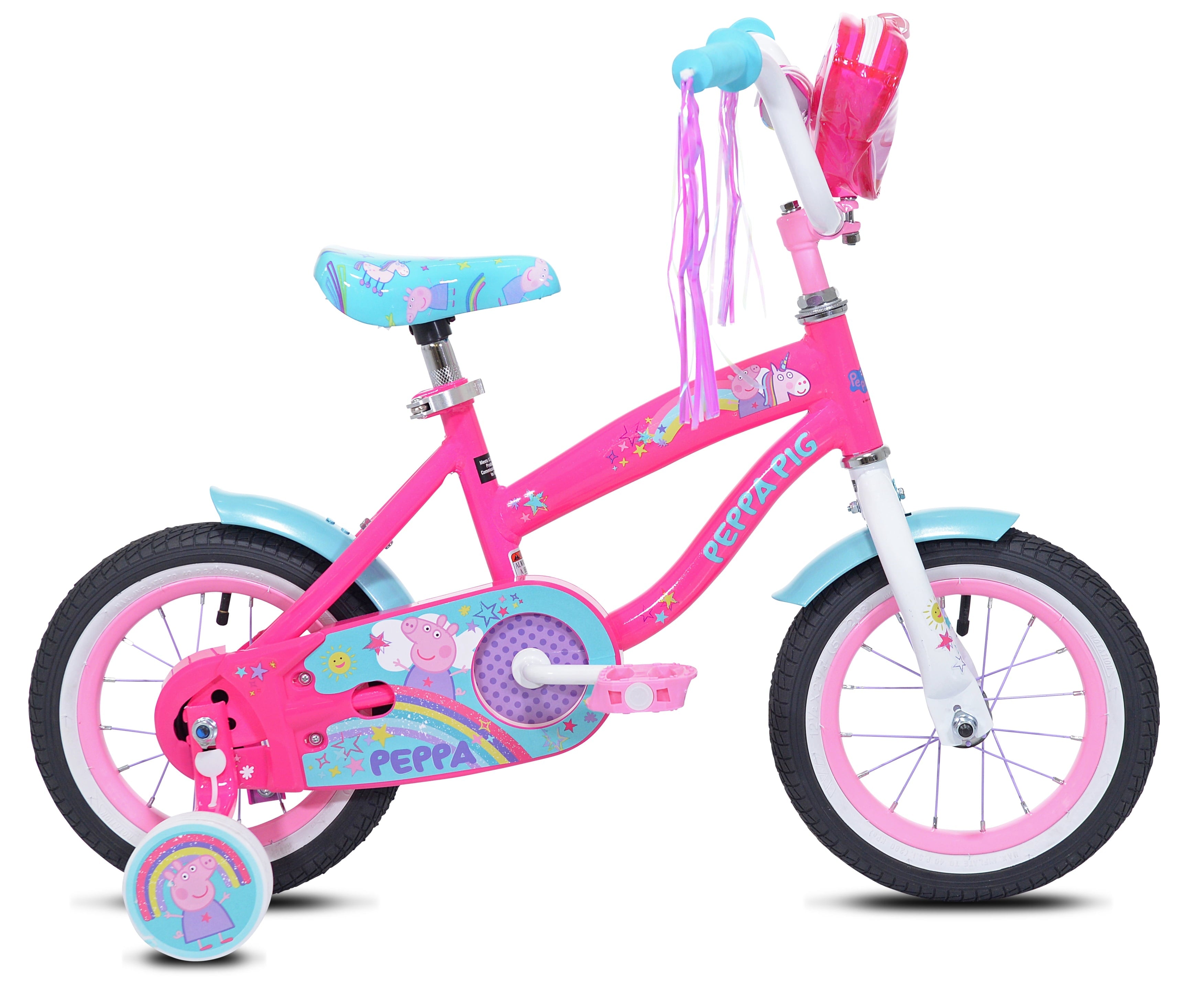 Bicycles Peppa Pig 12" Girl's Child Bicycle, Pink/Blue