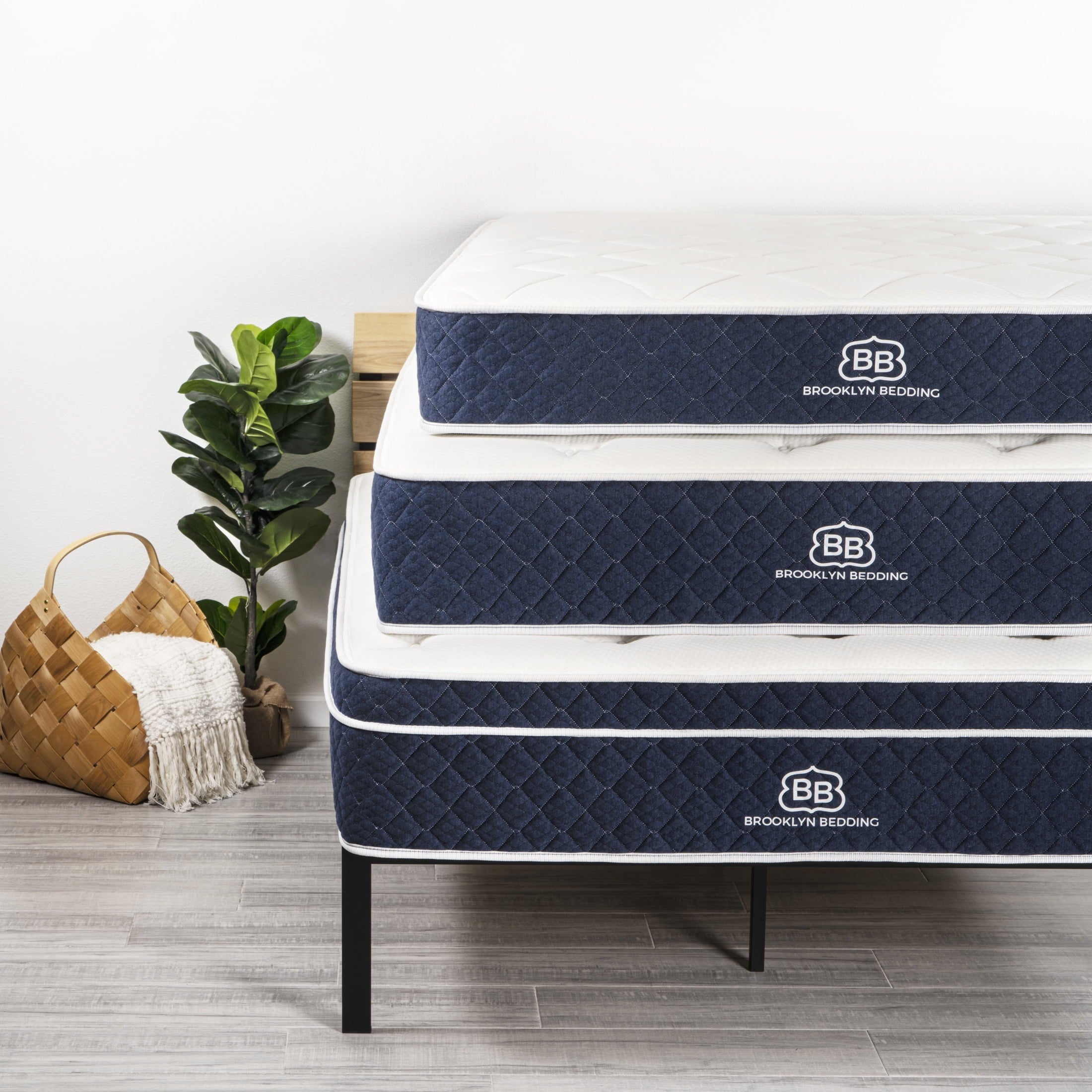 Standard Hybrid Mattress with Cooling Cover, Twin 10" Firm