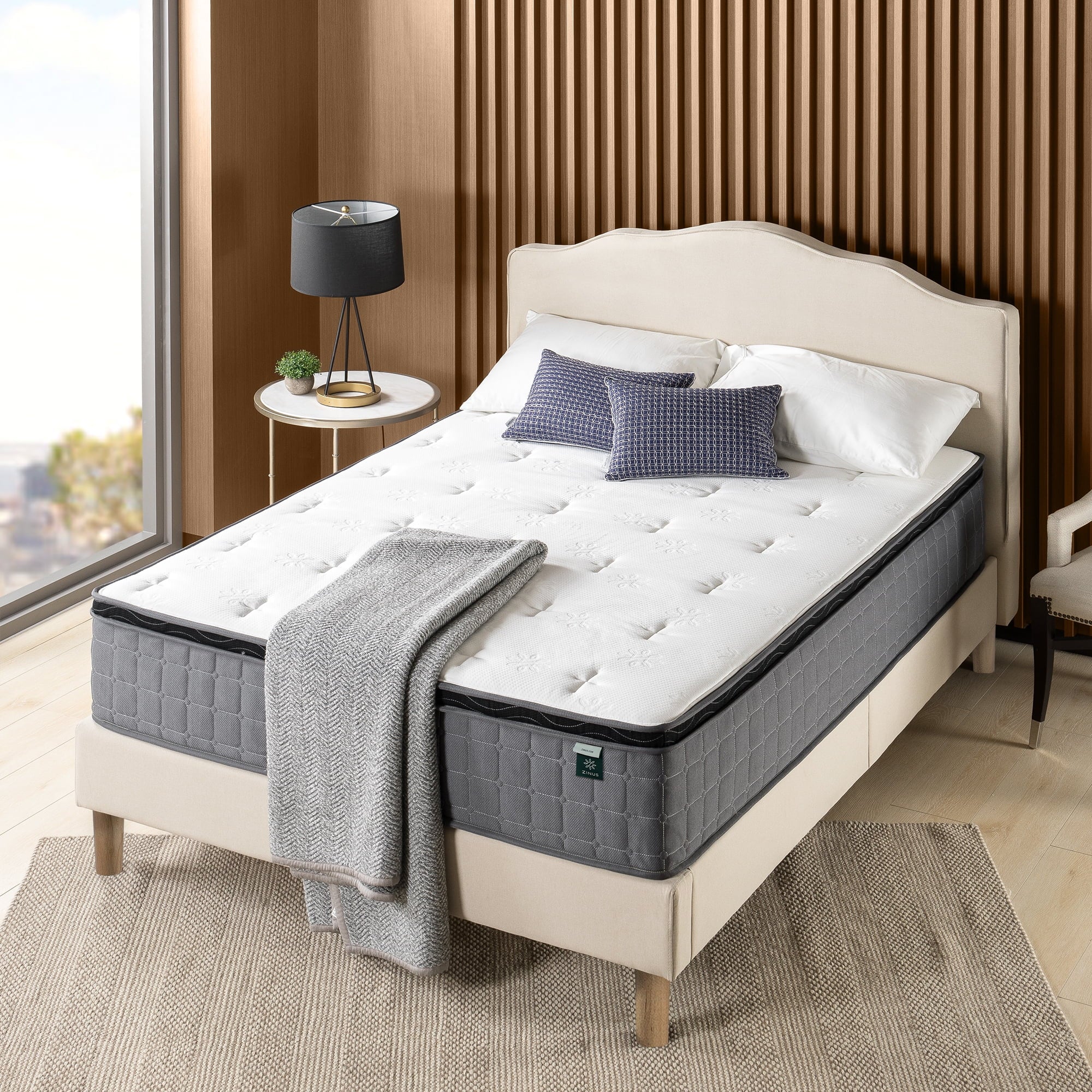 Cool Touch Comfort 12 Hybrid of type of Gel Memory Foam and Pocket Spring Mattress, King