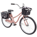 26" Marietta Womens Comfort Cruiser Bike, Rose Gold