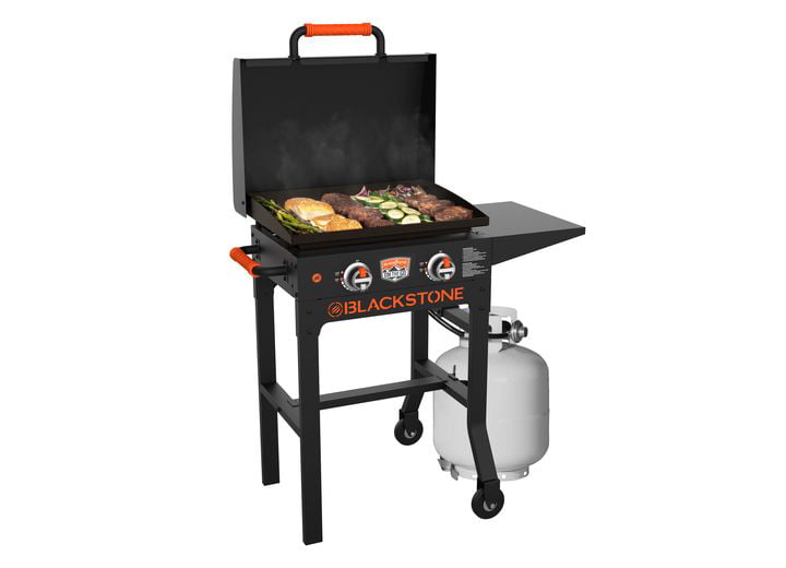 1967 22' Griddle W/ Stand & Extra Shelf