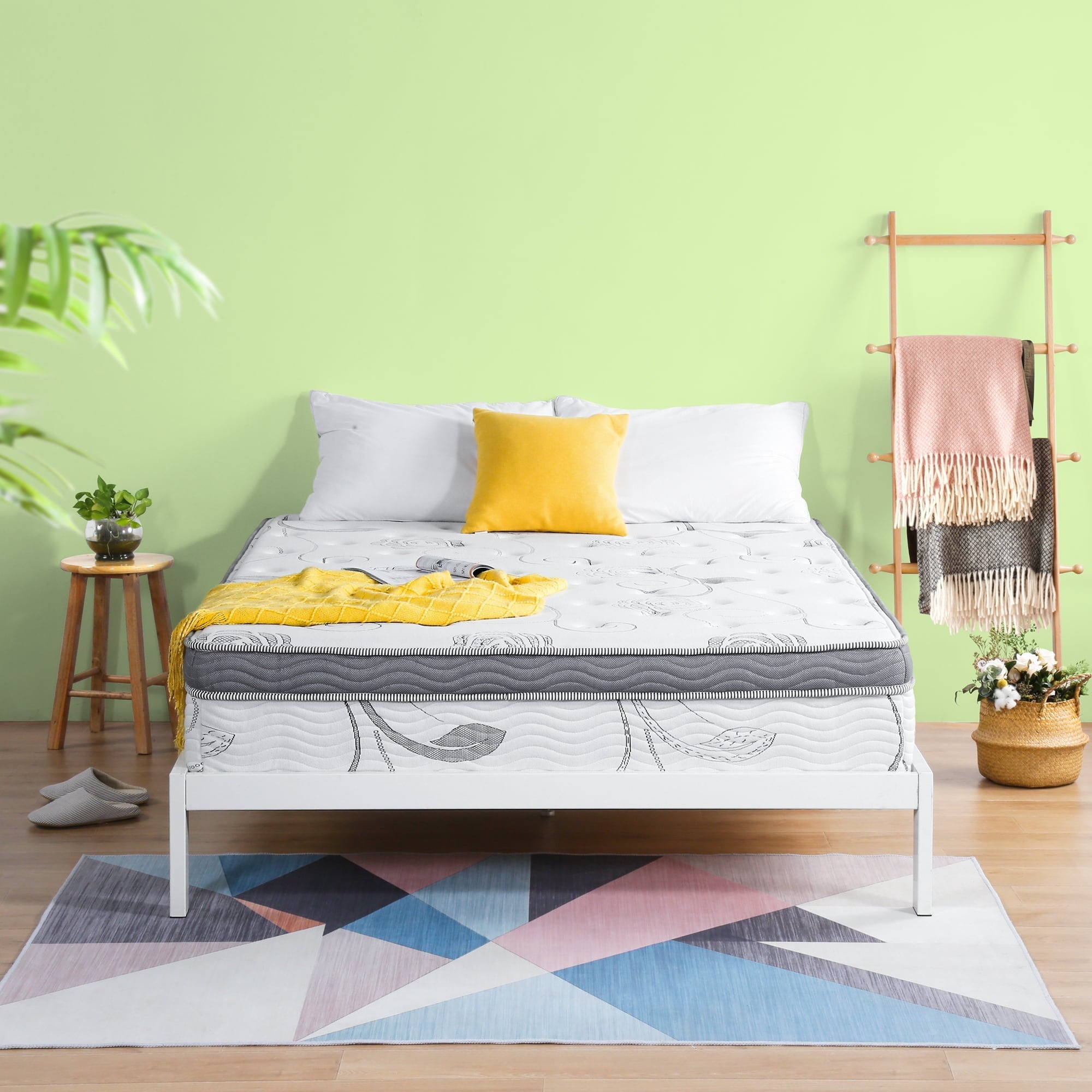 13 Inch Ultra Support Gel Hybrid Memory Foam Mattress, Queen
