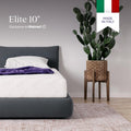Sleep Elite 10" Charcoal Memory Foam Mattress - Twin