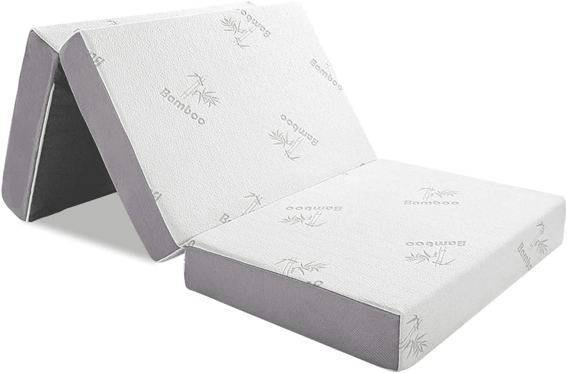 6 inch Queen Memory Foam Folding Mattress - 78" x 58" x 6"