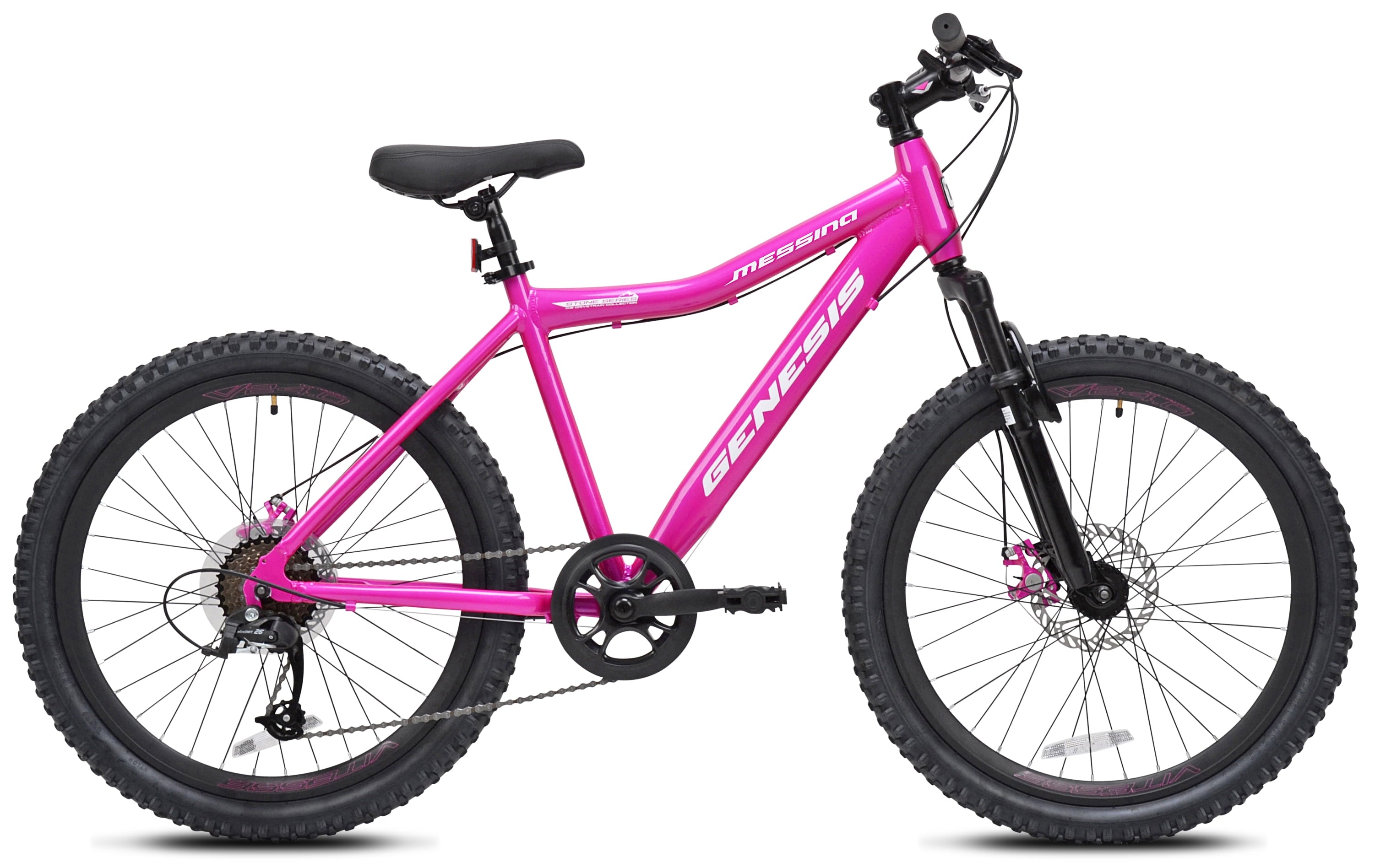 24 in. Messina Female Mountain Bike, Teen, Pink
