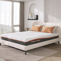 10 Inch Cooling Gel Infused Memory Foam Mattresses Pocket Spring Hybrid Mattresses, Queen Mattresses