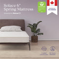 Sleep Solace 6'' 2-Sided Bonnell Coil Mattress, Twin Size