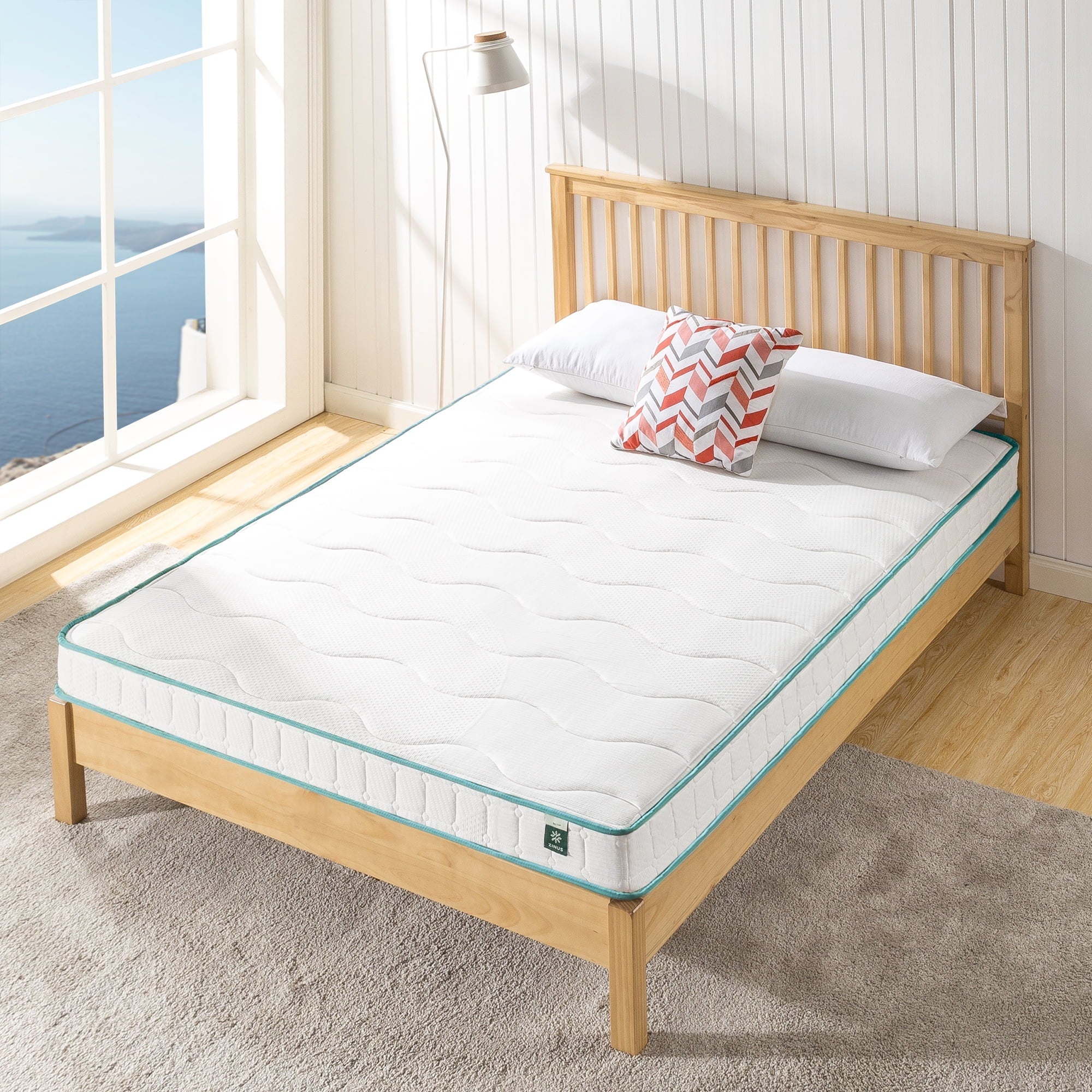 1 by Zinus 6¡± Tight Top Spring Mattress, Queen