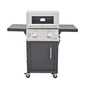 Two Burner Dual Fuel Gas Grill
