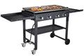 4 Burner 36" Outdoor Propane Gas Griddle Grill Cooking Station