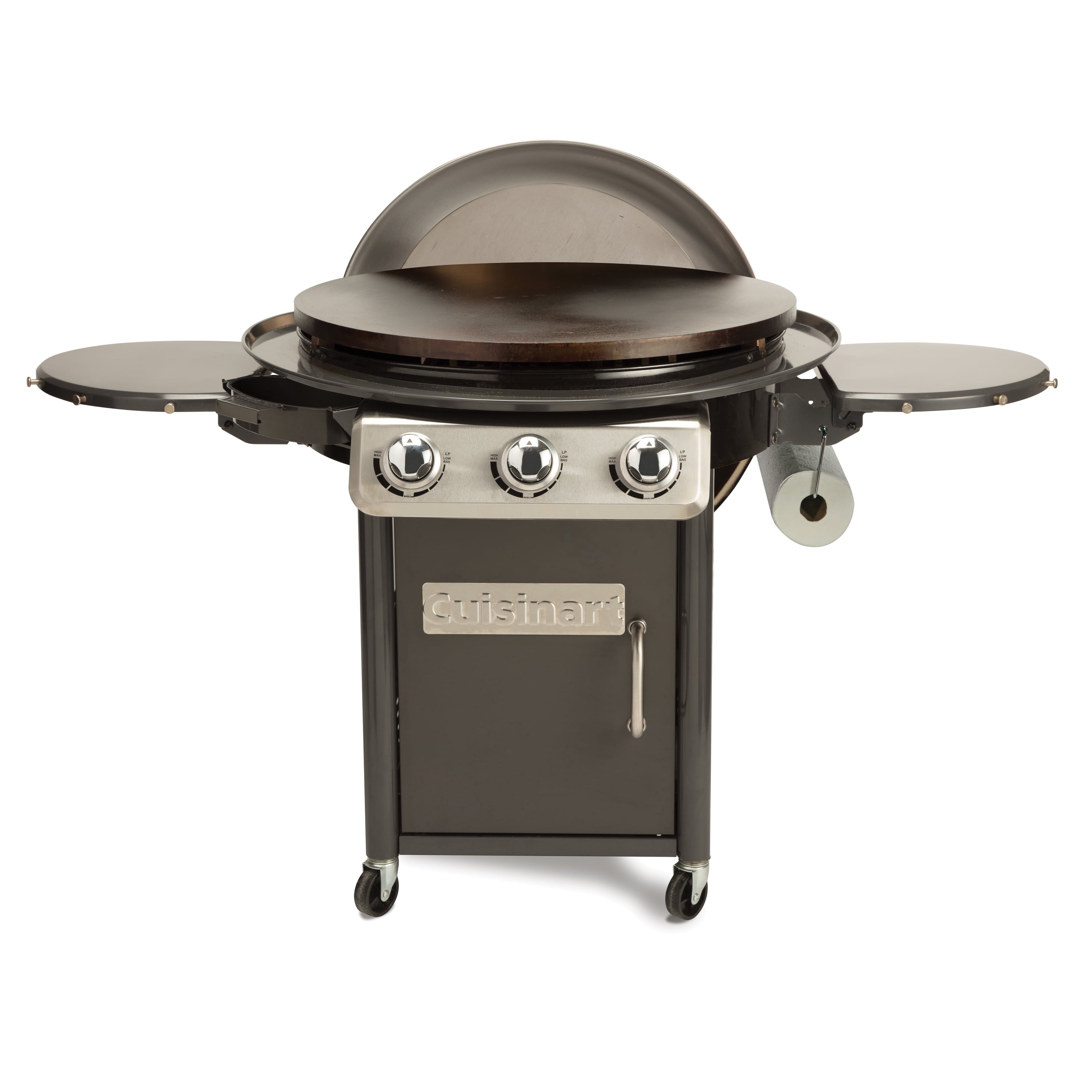 30-Inch Round Flat Top Surface Outdoor, 360¡ã XL Griddle Cooking Station