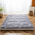Extra Thick Futon Floor Mattress, Padded Japanese Folding Roll Up Mattress Sleeping Pad, Foldable Camping Portable Mattress Shikibuton