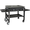 in. Griddle Cooking Station in Classic Black