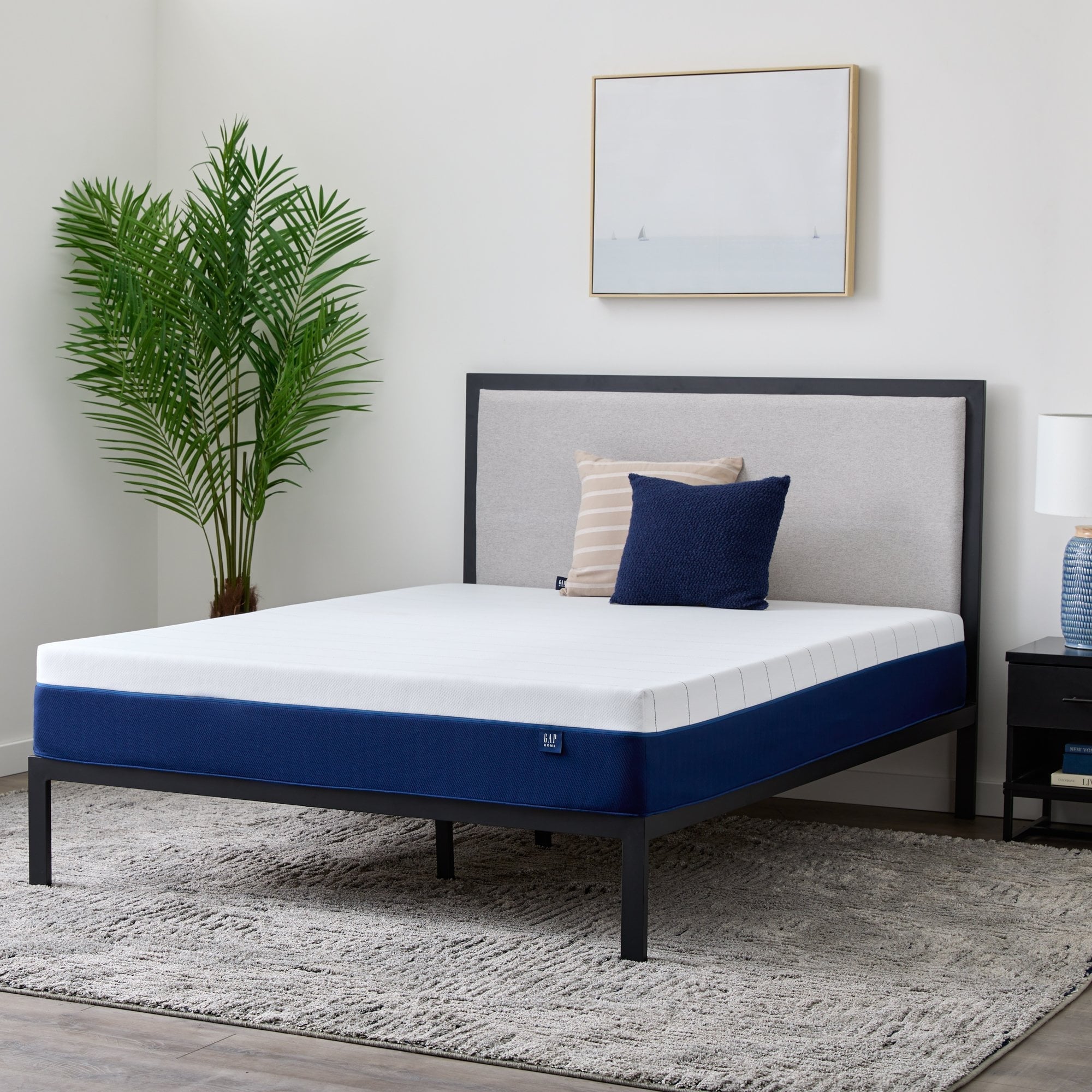 Home 10¡± Hybrid of Gel Memory Foam and Pocket Coils Mattress, Queen