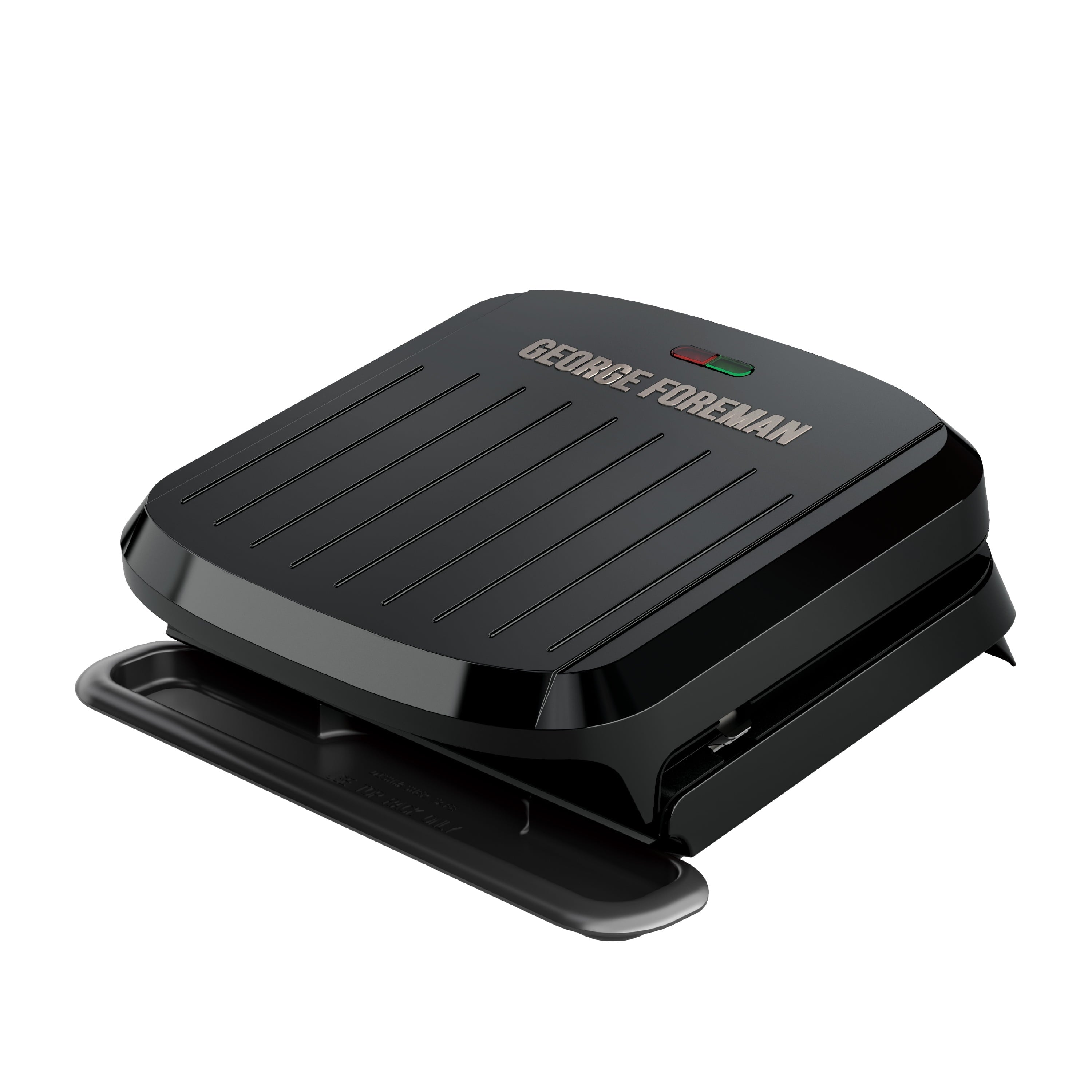 Foreman 4-Serving Removable Plate Grill and Panini, Black, GRP1065B