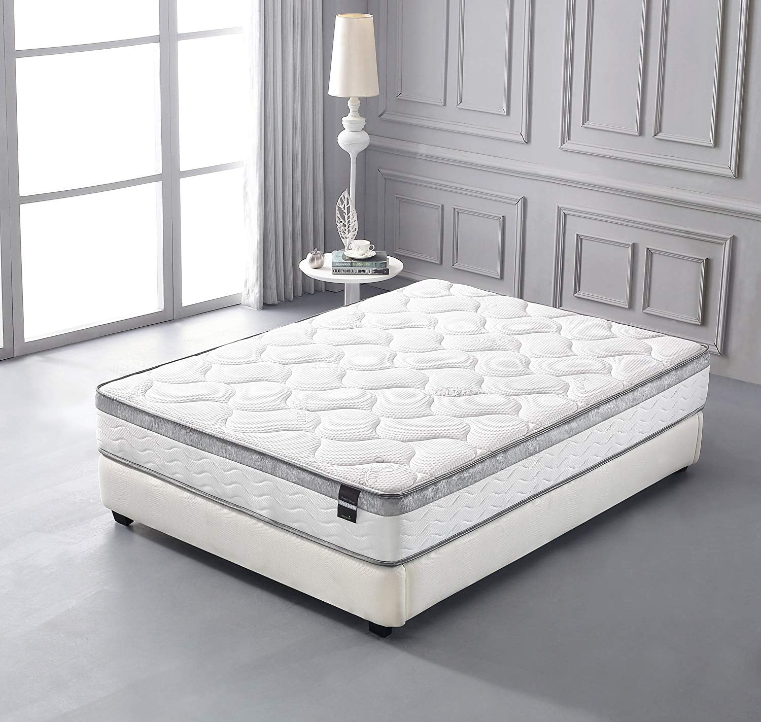 inch Memory Foam and Spring Hybrid Full Size Mattress