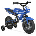 Bicycles 12" Boys Speedbike, Blue, With Training Wheels