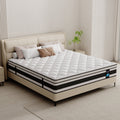 Size Mattress, Nisien 10 Inch Gel Memory Foam Hybrid Queen Mattress in a Box,Firm,Euro Top Bed Mattress for Cooler Sleep,100-Night Free Trial