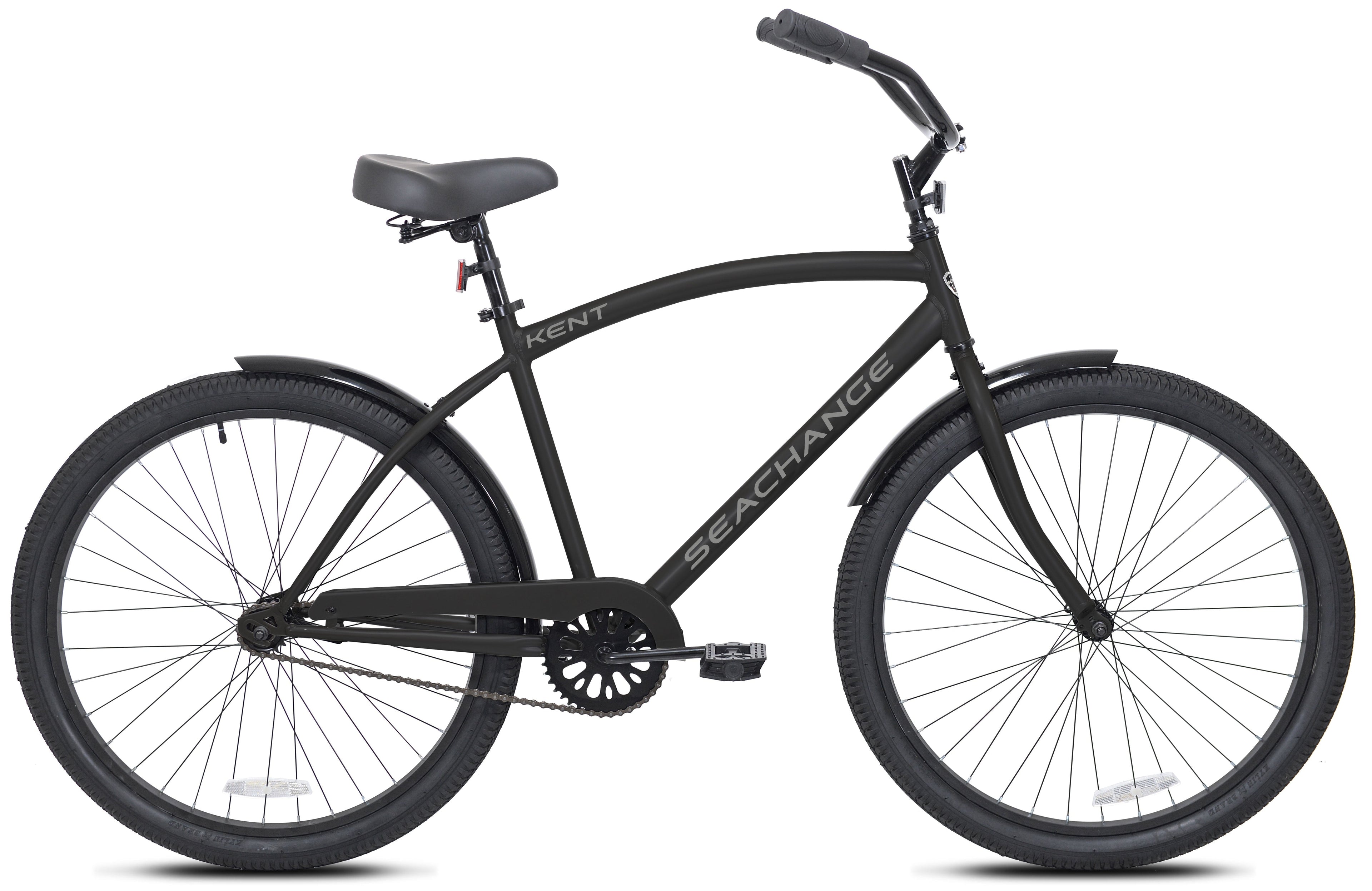 Bicycles 26-inch Men's Seachange Beach Cruiser Bike, Black