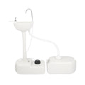 Portable Camping Sink Hand Wash Station Basin Water Tank White