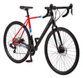 Millsaps Road Bike, 700c wheels, 14 speeds, black / red, cyclocross