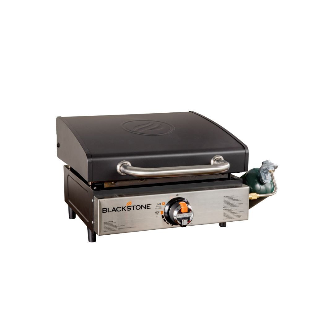 Single Burner 17" Griddle with Hood Propane