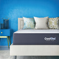 Gel 10" Gel Memory Foam Mattress, Queen