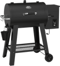 Grill 28" Pellet Grill in Black with 22lb Capacity Hopper