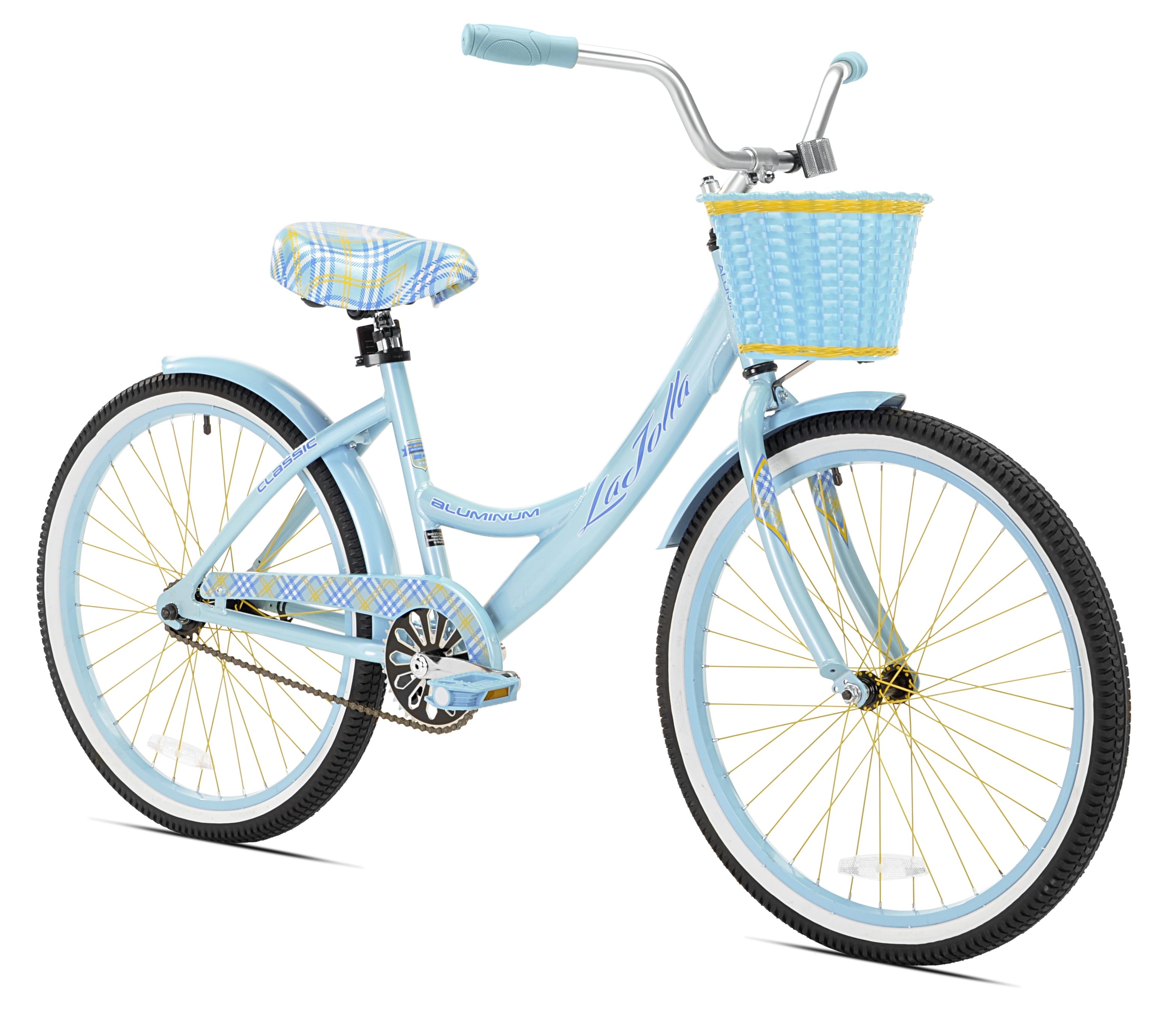 24" La Jolla Girls Cruiser Bike, Light Blue