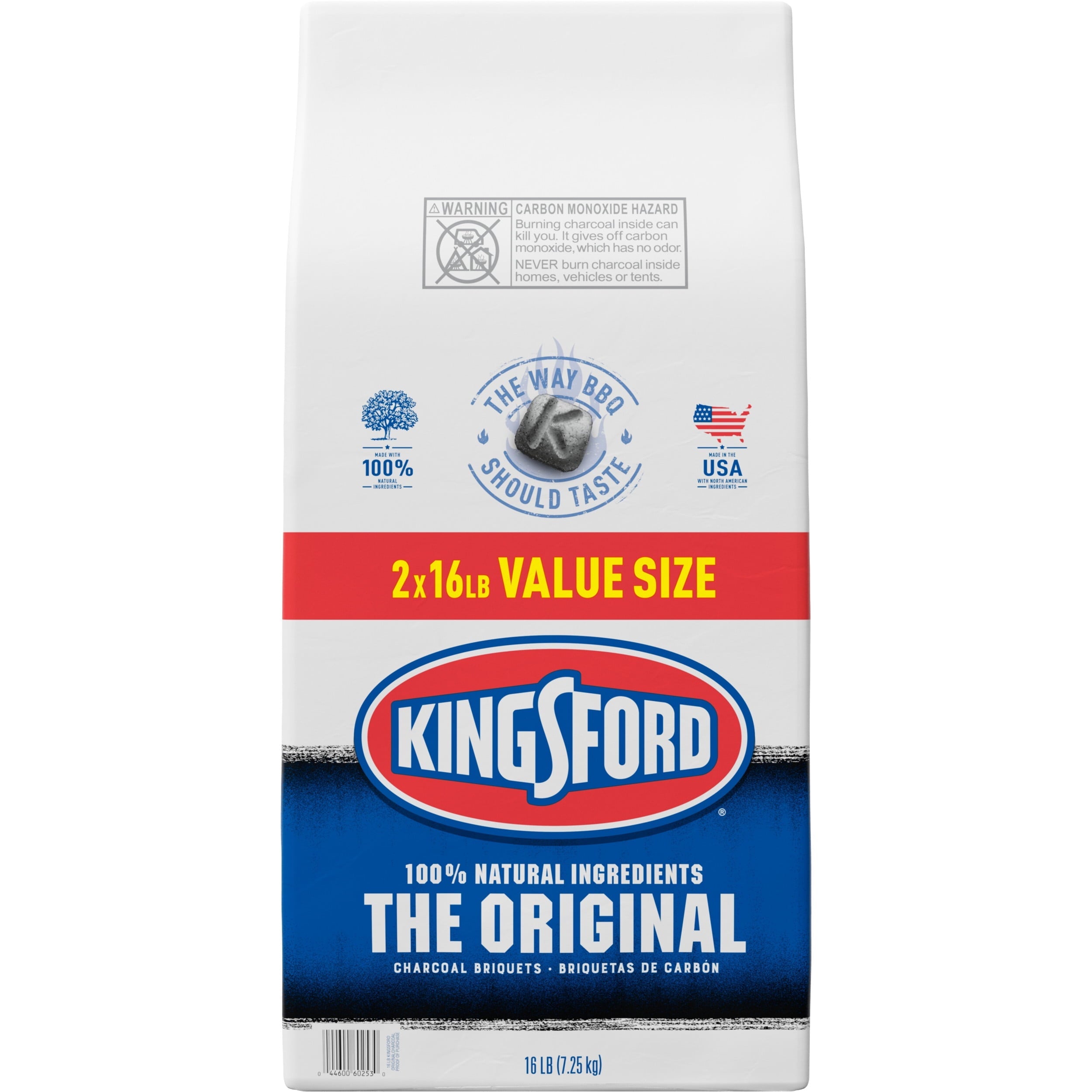 Original Charcoal Briquettes, 16 lb (2 pack)